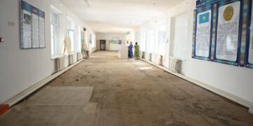 Қазалыда 6 мектепке жөндеу жұмыстары жүргізілуде