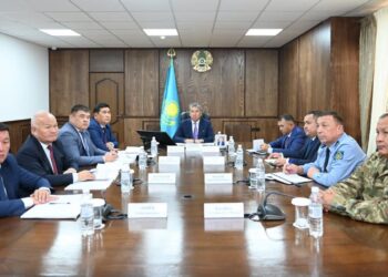 Қазалыда Жаңа конституцияның күшіне енуі аясында президент тапсырмаларының орындалу барысы қаралды