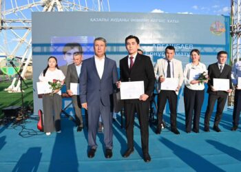 Қазалыда Астана күніне орай мерекелік шара өтті