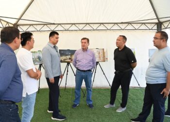 Аймақ басшысы құрылыс нысандарындағы жұмыс барысын тексерді