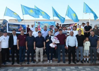 Қазалылықтар Азия чемпионын құрметпен күтіп алды