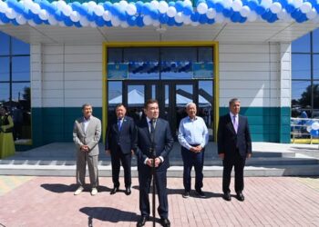Қожабақы ауылында дене шынықтыру-сауықтыру кешені ашылды