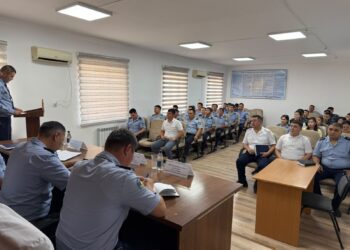 Жеке құрам қызметкерлеріне жедел кеңес өткізілді