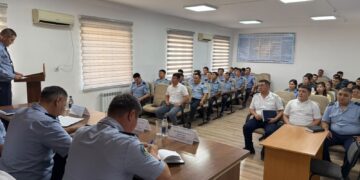 Жеке құрам қызметкерлеріне жедел кеңес өткізілді