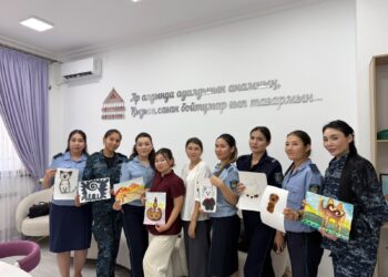 «Ұлттық нақыш – заманауи панно» атты шеберлік сағаты өтті