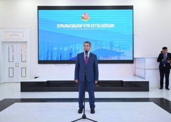 Қазалыда құрылысшылар күні аталып өтті