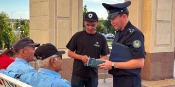 «Заң мен тәртіп» қағидаты аясында Қызылорда теміржол вокзалында ақпараттық-түсіндіру жумыстары жүргізілді