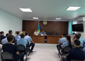 Қызылордадағы ҚАЖ мекемесінде тәлімгерлер кеңесінің отырысы өтті