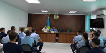 Қызылордадағы ҚАЖ мекемесінде тәлімгерлер кеңесінің отырысы өтті