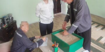 Жазасын өтеушілерге психологиялық терапия өткізілді