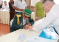 Қызылорда облысында Ұлы Отан соғысының ардагері Яхия Тасыров дауыс берді