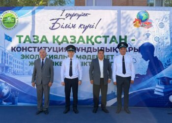 Мектеп оқушыларымен профилактикалық кездесу өткізді